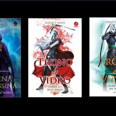 Ordem dos Livros de Trono de Vidro por Sarah J. Maas