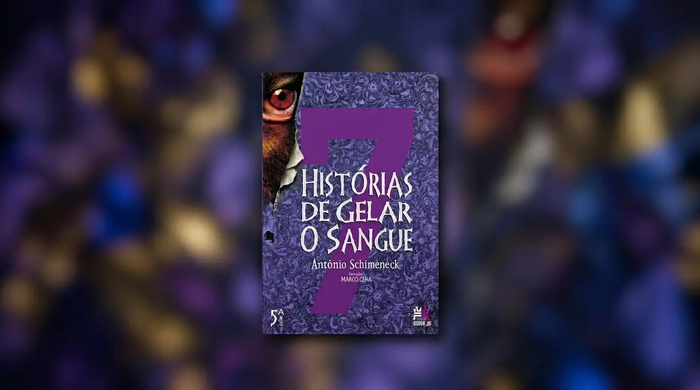 livro 7 histórias de gelar o sangue
