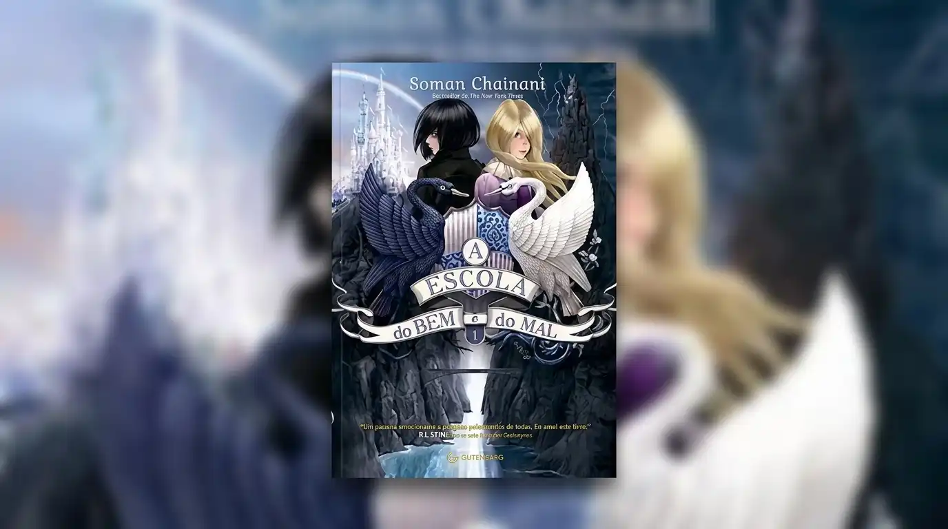 ordem dos livros de a escola do bem e do mal