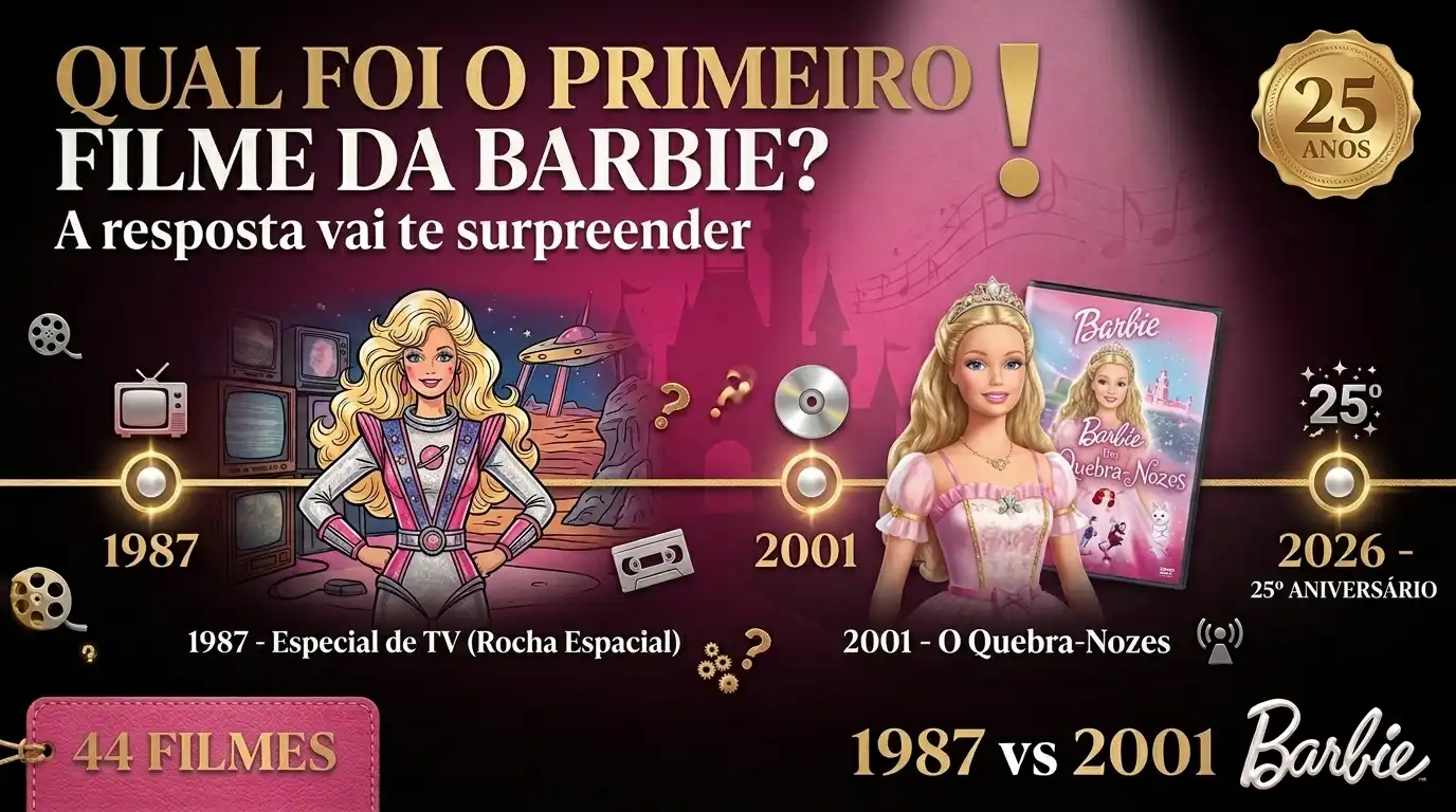 qual foi o primeiro filme da barbie