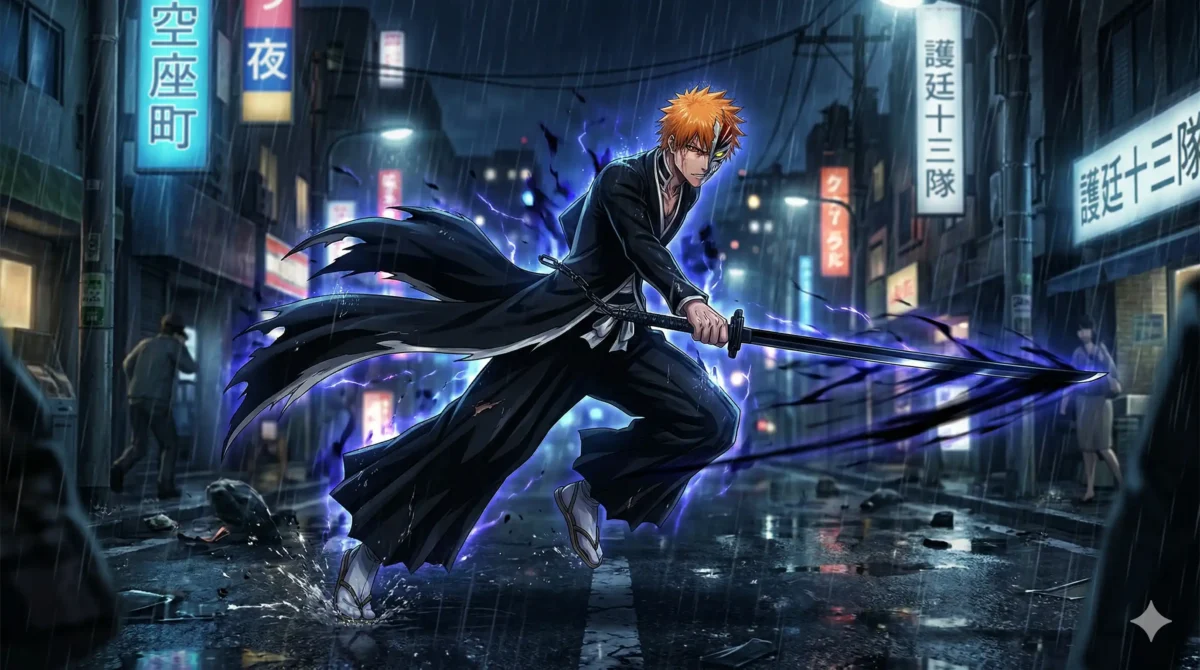 Os Personagens Principais de Bleach (E Seus Verdadeiros Poderes) 2 Ichigo Kurosaki
