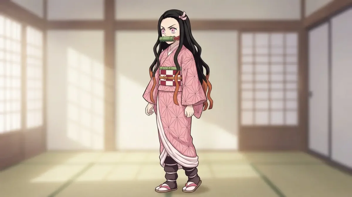 Nezuko Kamado: Tudo sobre a Oni que Protege Humanos de Demon Slayer 2 Nezuko Kamado perfil completo mostrando detalhes do personagem de Kimetsu no Yaiba