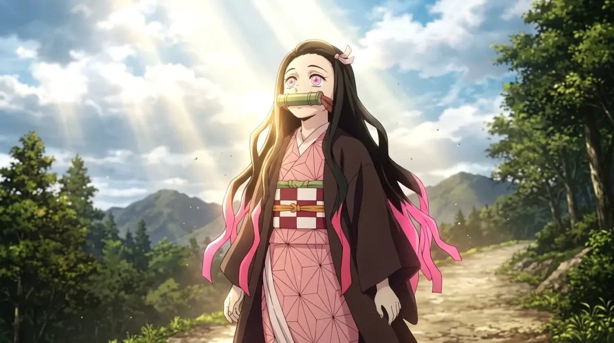 Nezuko Kamado: Tudo sobre a Oni que Protege Humanos de Demon Slayer 6 Nezuko Kamado sob a luz do sol conquistando sua maior fraqueza em Kimetsu no Yaiba