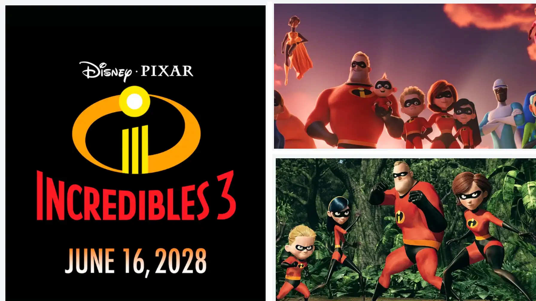 Os Incríveis 3 confirmado