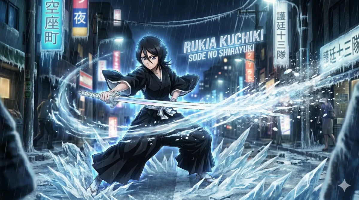 Os Personagens Principais de Bleach (E Seus Verdadeiros Poderes) 3 Rukia Kuchiki