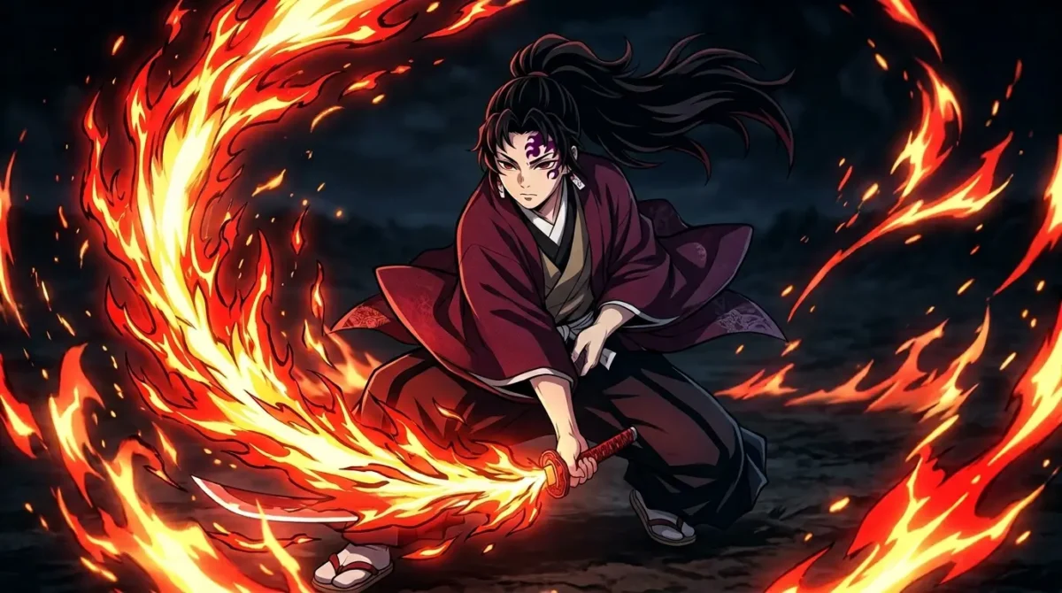 Yoriichi Tsugikuni criador da Respiração do Sol em Demon Slayer